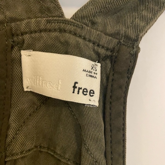 Wilfred Free Beatriz Romper- Olive - Picture 4 of 4